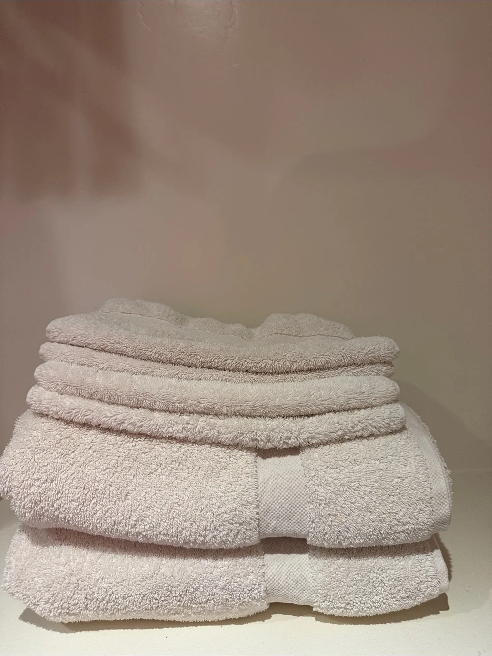 MATOUK Ivory Lotus Towel Set